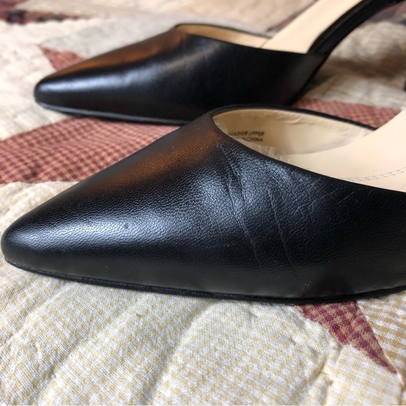 Tahari • Coco D’Orsay Style Leather Pump 10M - Picture 6 of 15